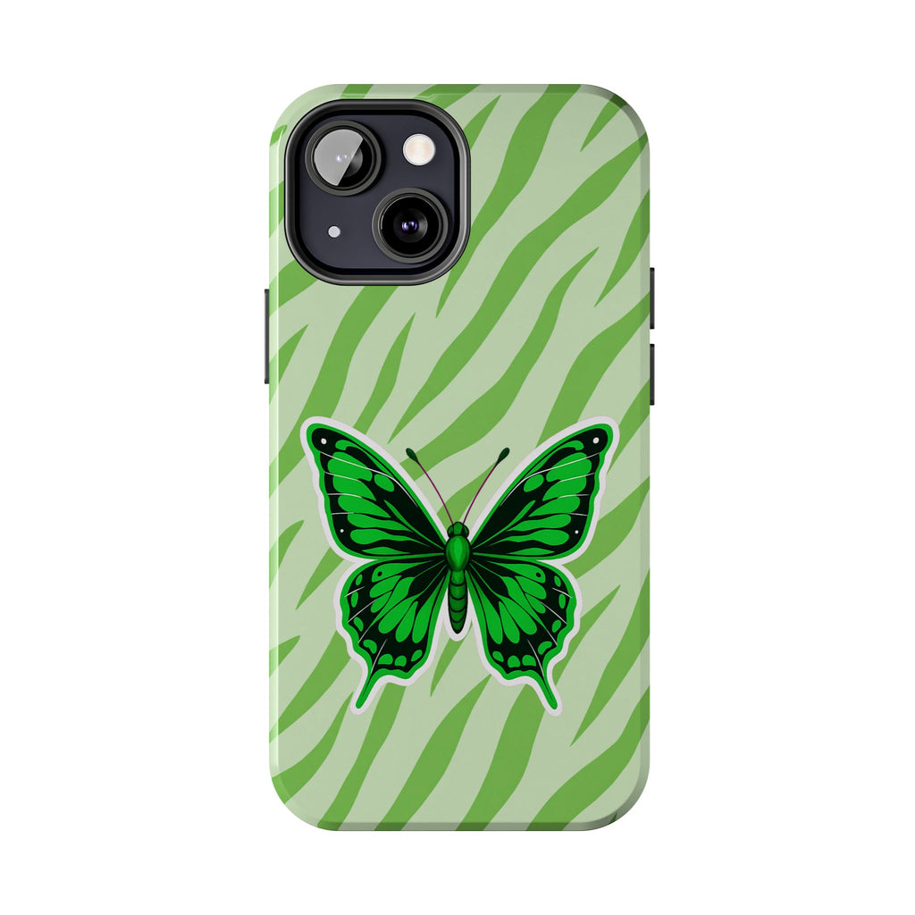 Green Butterfly - Tough Phone Case