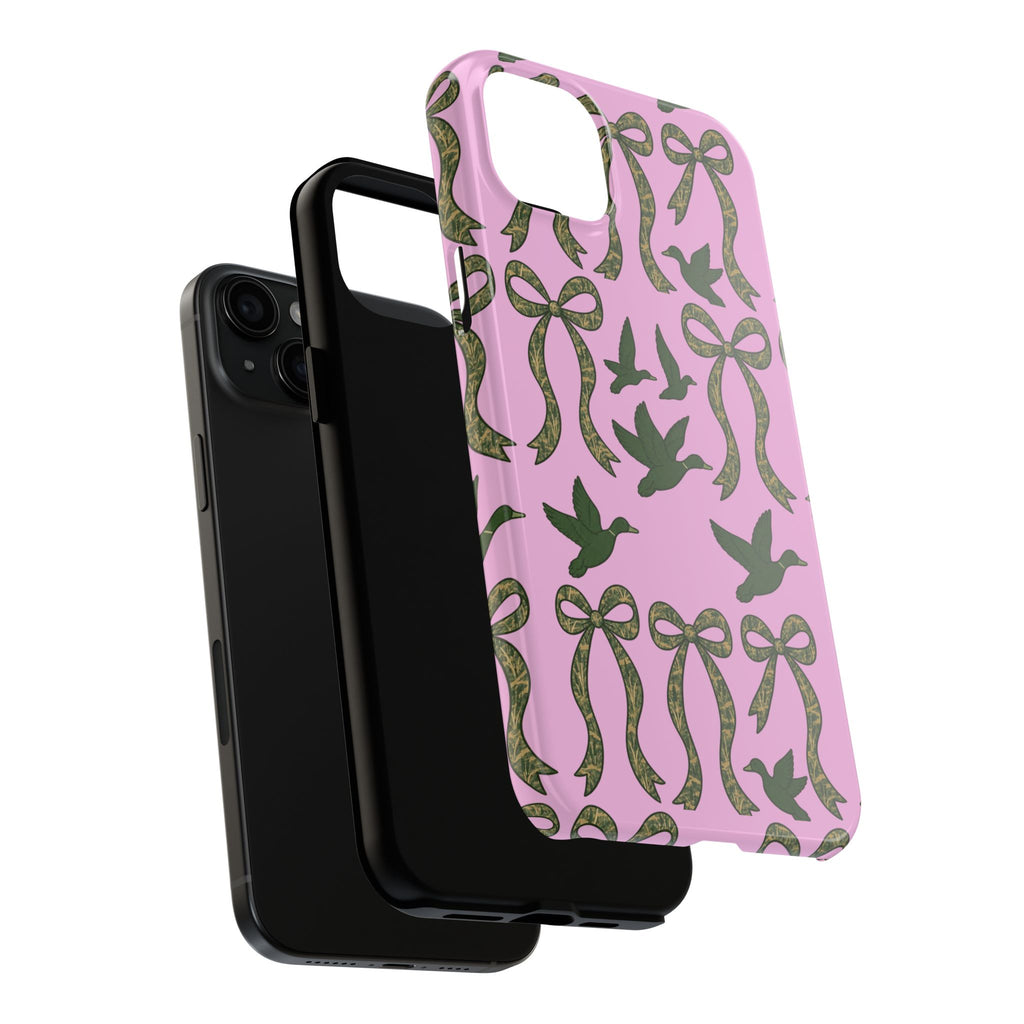 Duck "Cam-bow"— Tough Phone Case (Pink)