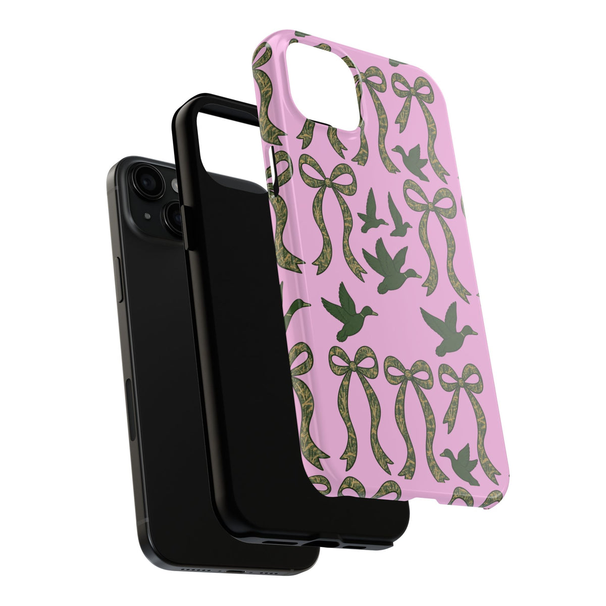 Duck "Cam-bow"— Tough Phone Case (Pink)