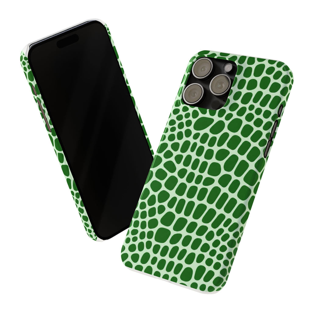 Green Gator - Slim iphone Case