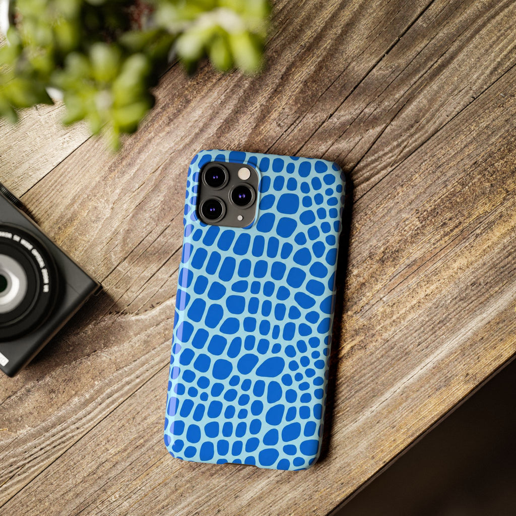 Blue Gator — Slim iphone Case
