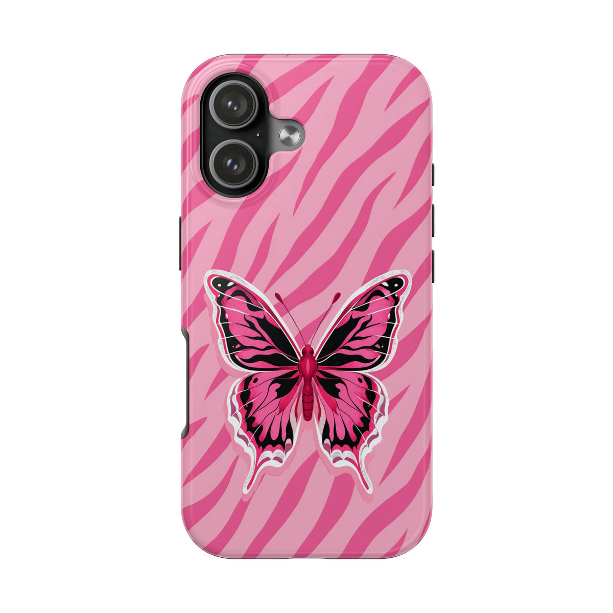 Pink Butterfly - Tough Phone Case