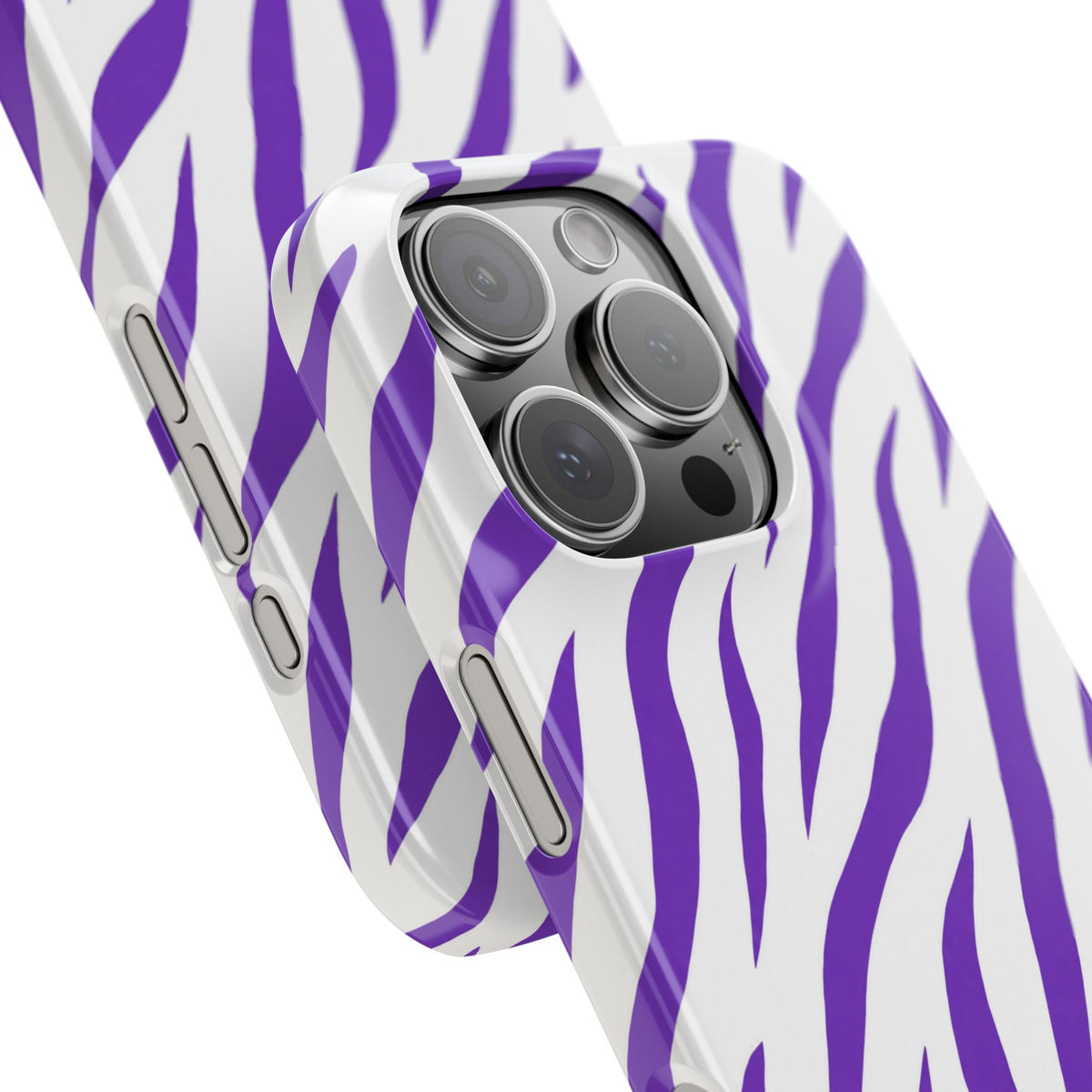 Purple Zebra  — Slim iphone Case