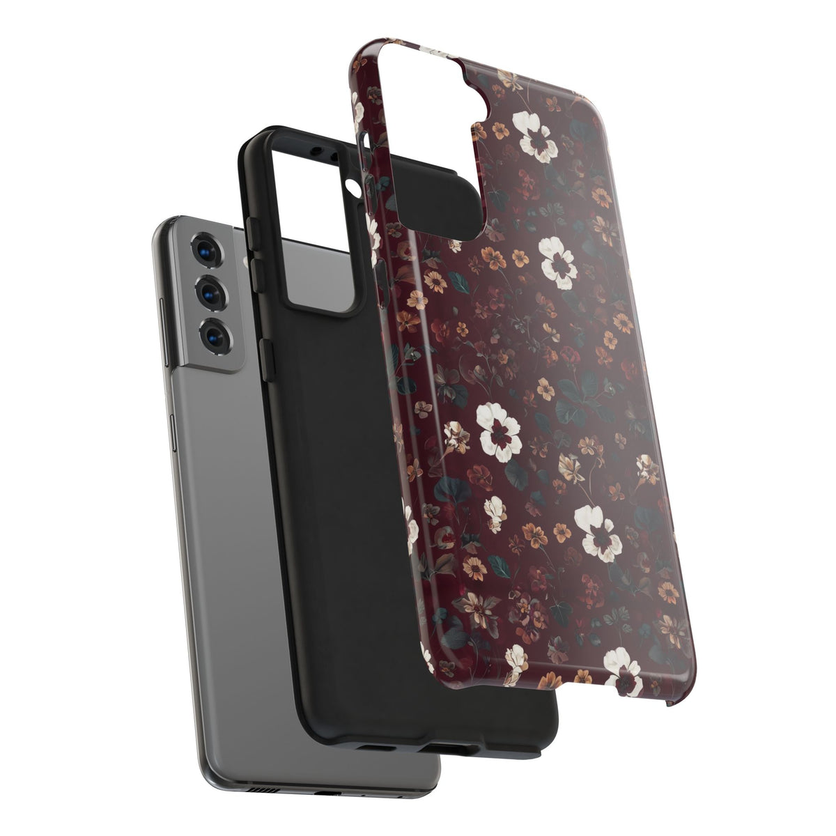 Vintage Floral — Tough Phone Case