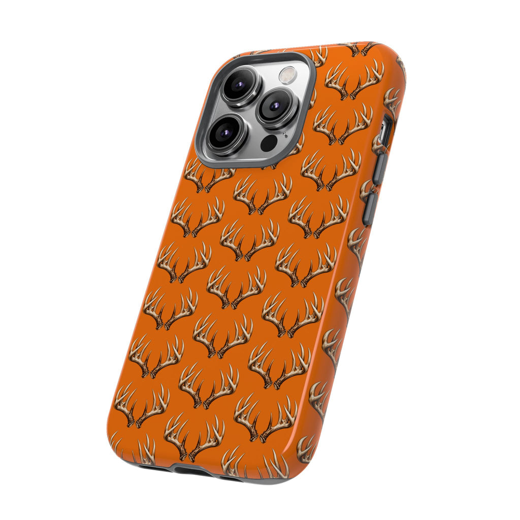The White tail –  Orange Deer Shed Tough iphone Case