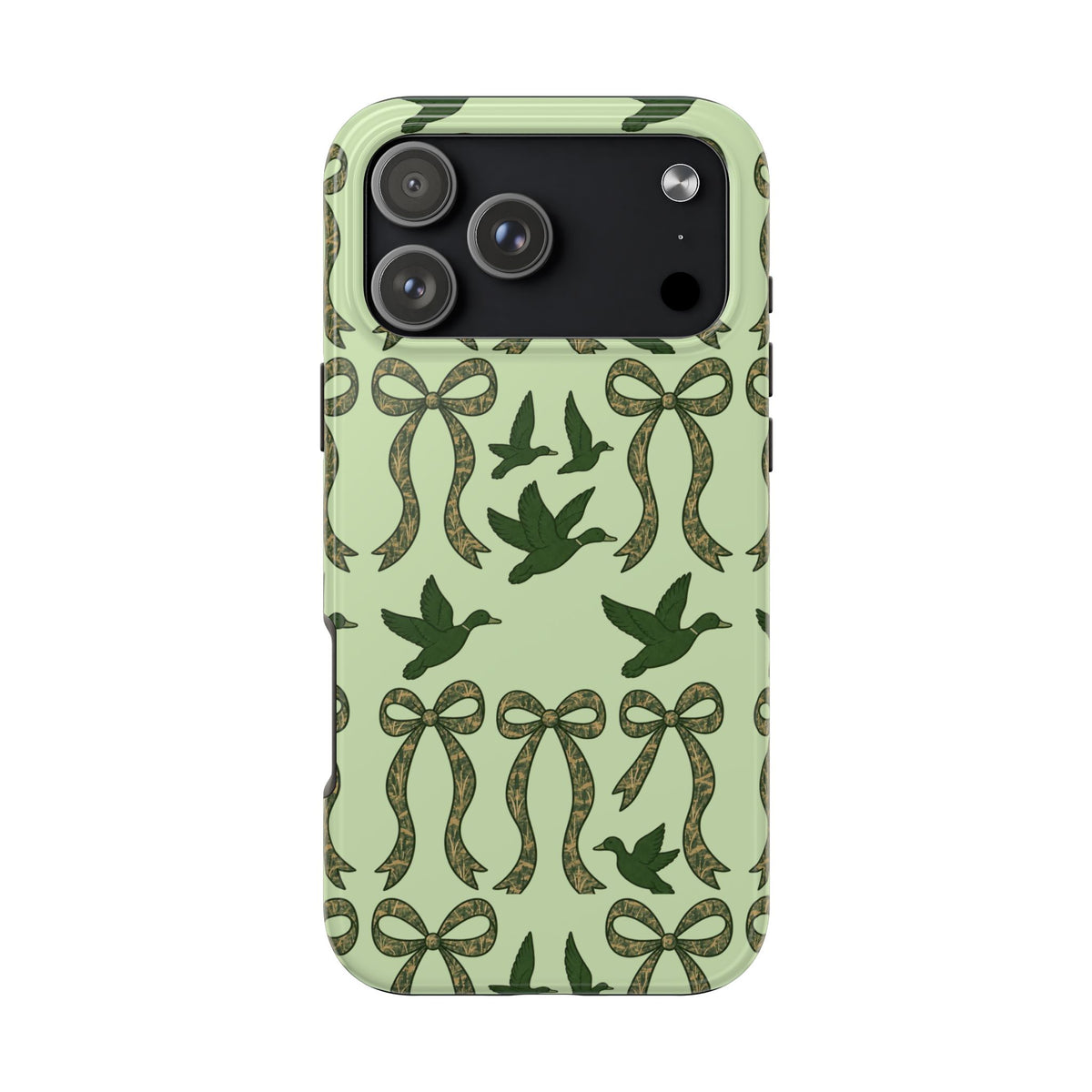 Duck "Cam-bow" - Tough Phone Case (Green)