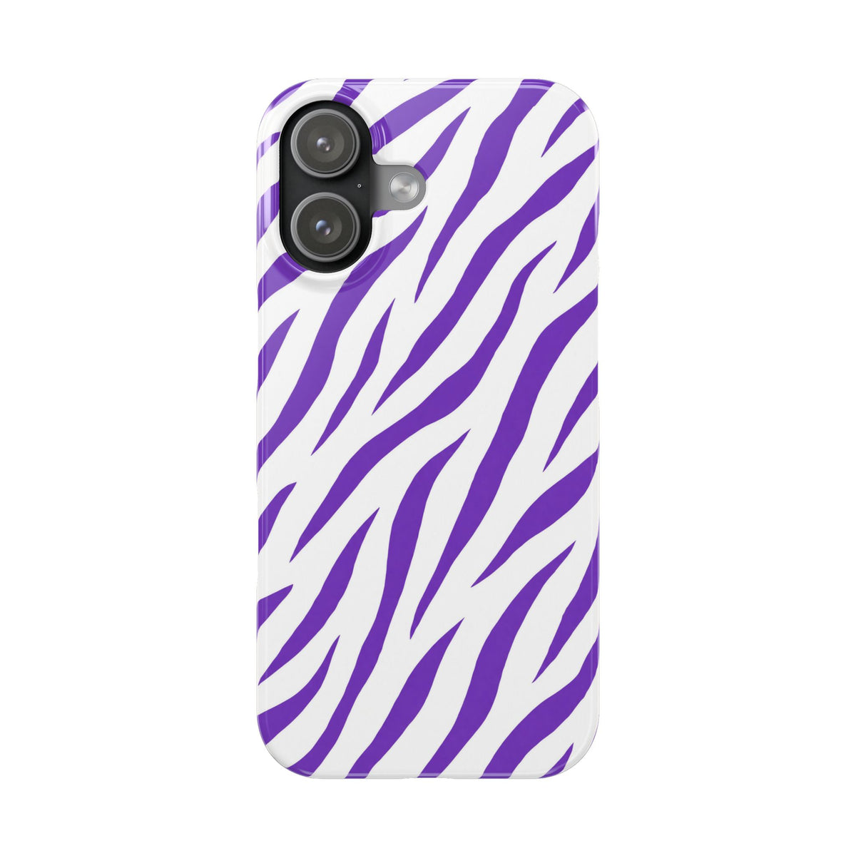 Purple Zebra  — Slim iphone Case