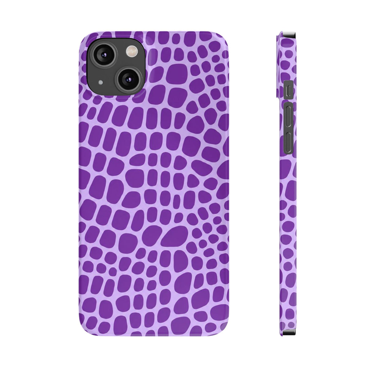 Purple Gator - Slim iphone Case