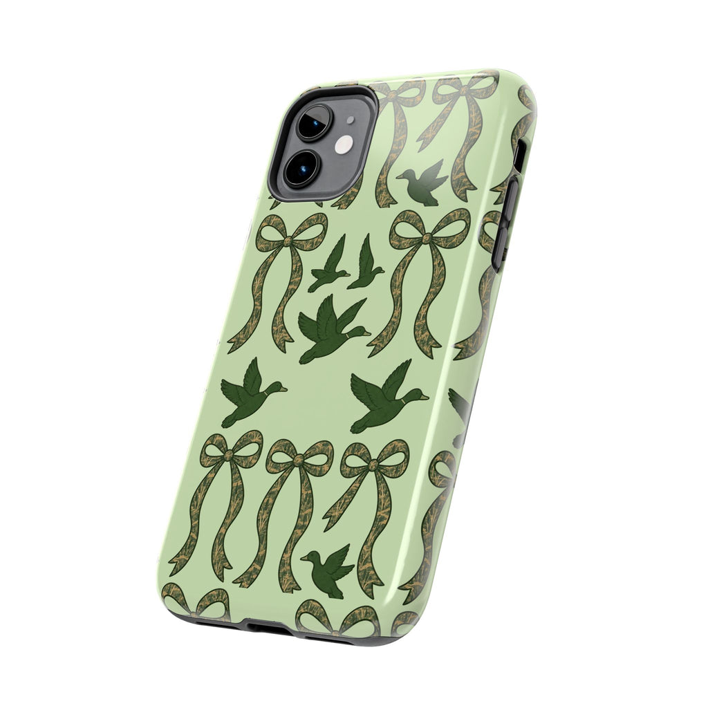 Duck "Cam-bow" - Tough Phone Case (Green)