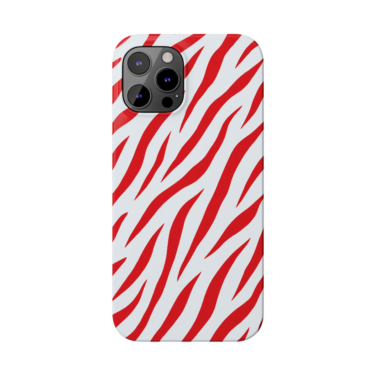 Red Zebra — Slim iphone Case