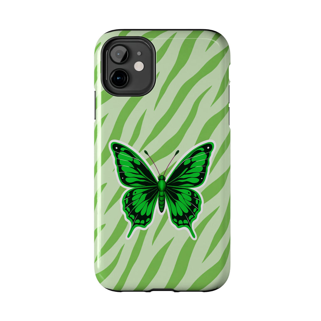 Green Butterfly - Tough Phone Case