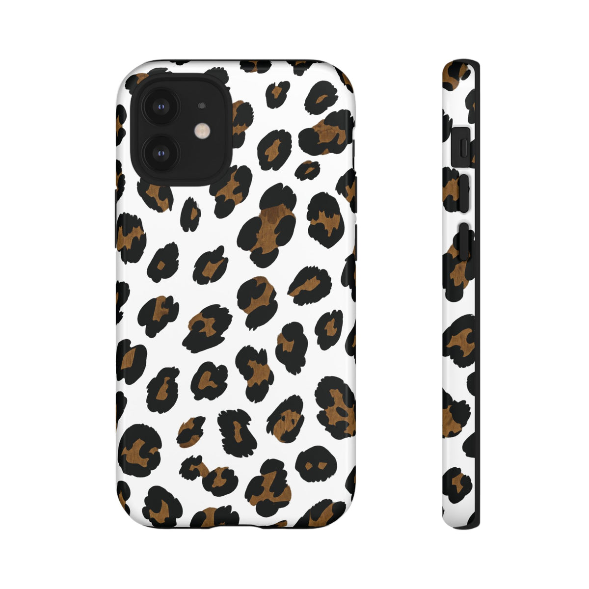 White Classic Leopard — Tough iphone case