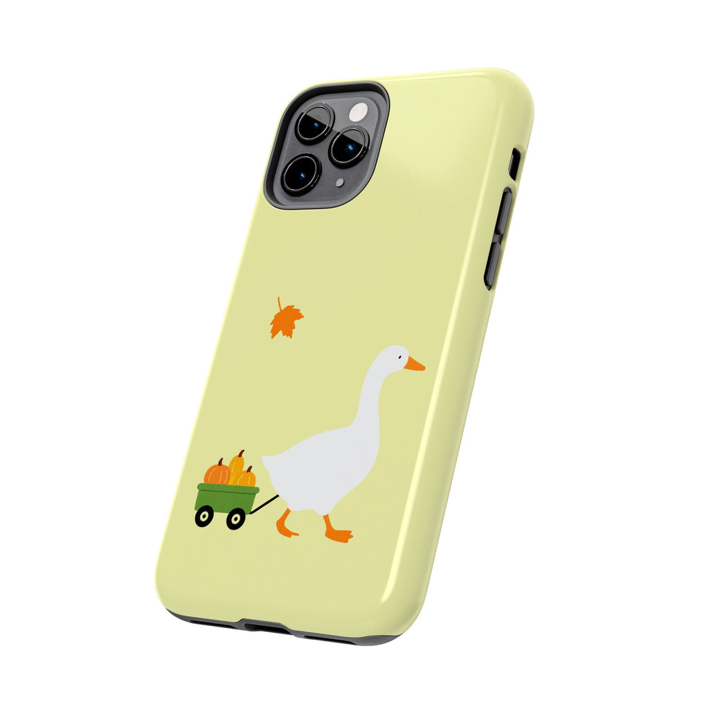 Pumpkin Pick'n —  Tough Phone Case (Yellow)