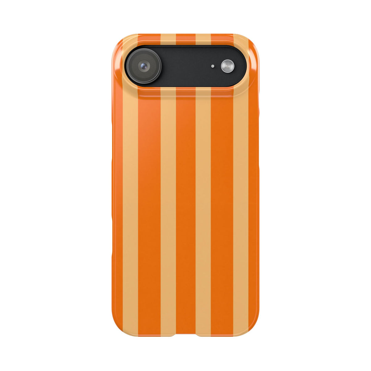 Retro Orange Stripes - Slim iphone Case