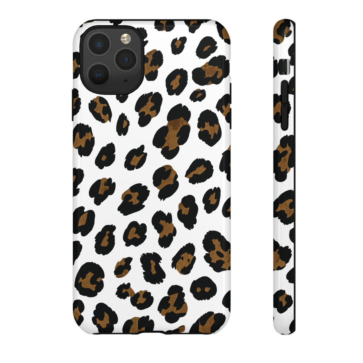 White Classic Leopard — Tough iphone case
