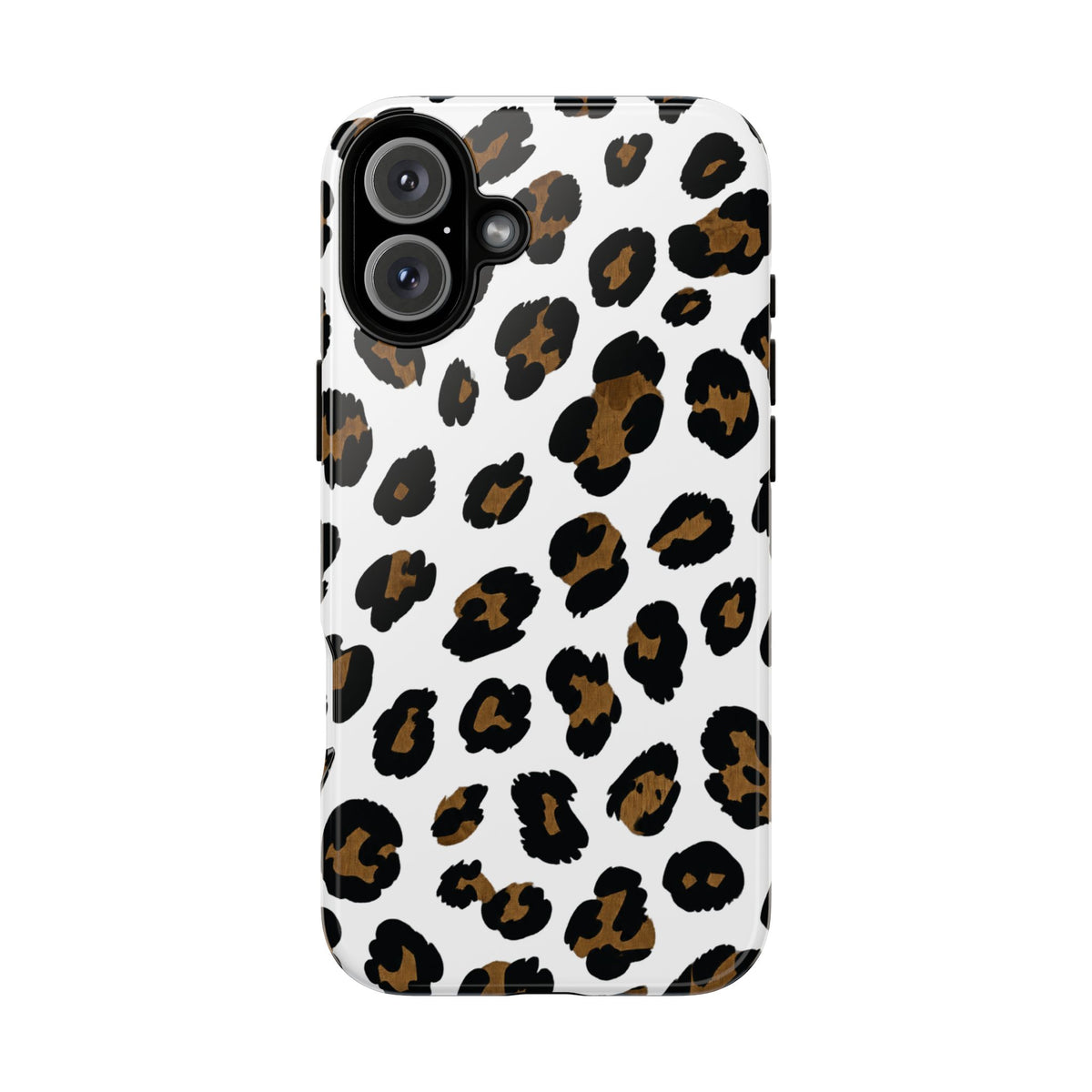 White Classic Leopard — Tough iphone case