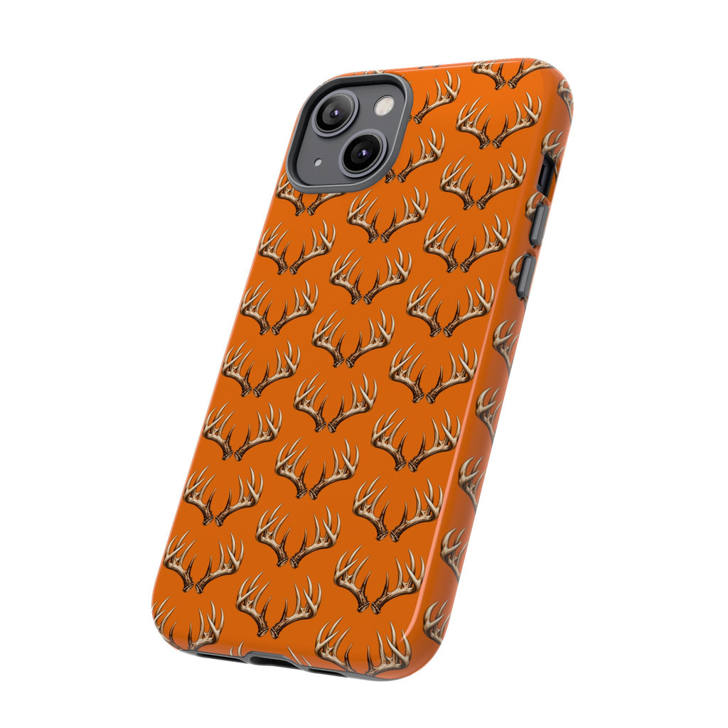 The White tail –  Orange Deer Shed Tough iphone Case