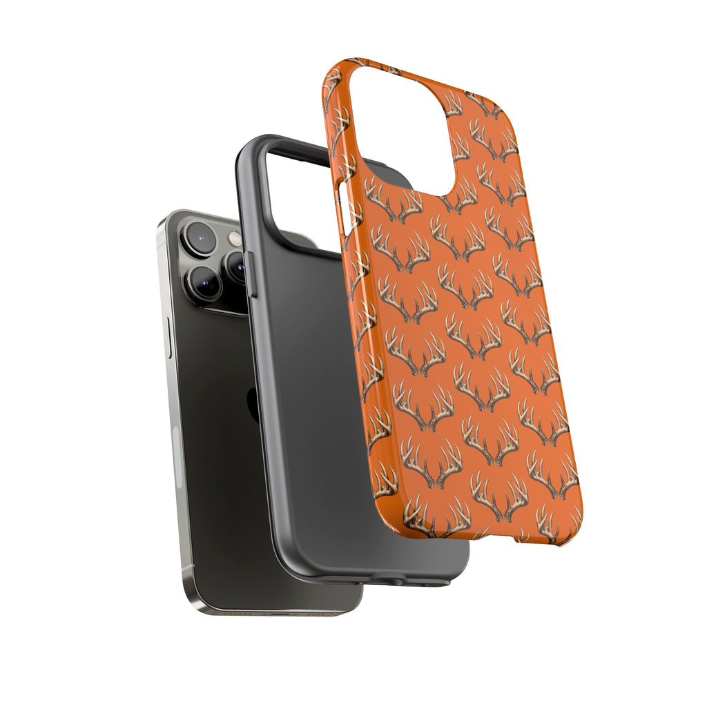 The White tail –  Orange Deer Shed Tough iphone Case