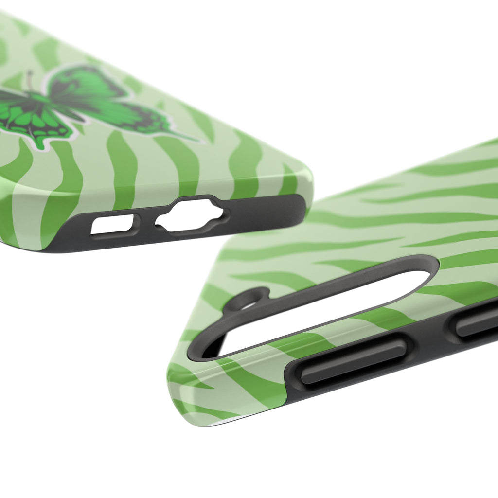 Green Butterfly - Tough Phone Case