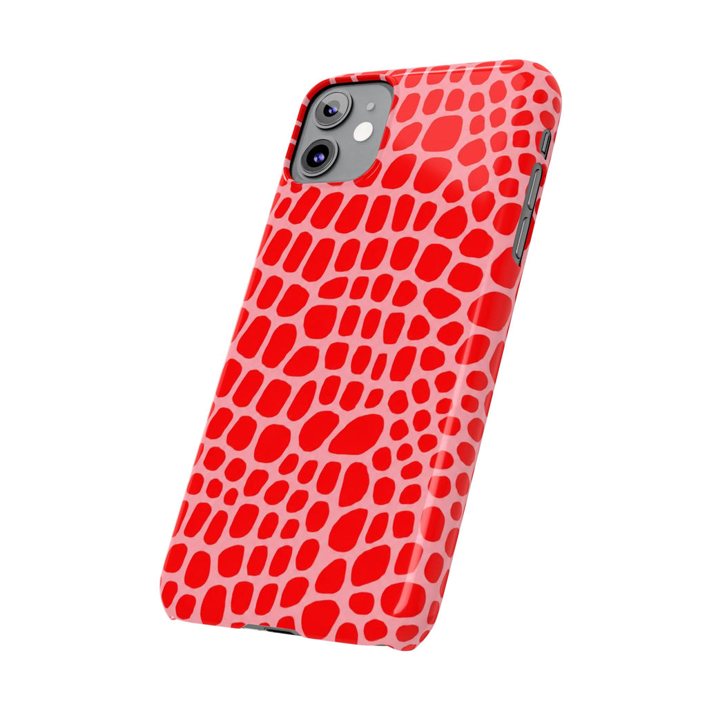 Red Gator — Slim iphone Case