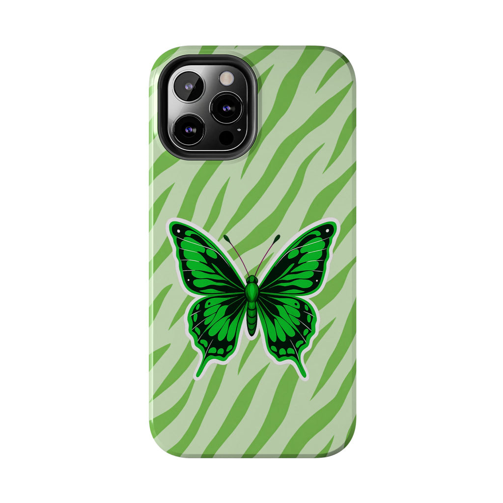 Green Butterfly - Tough Phone Case