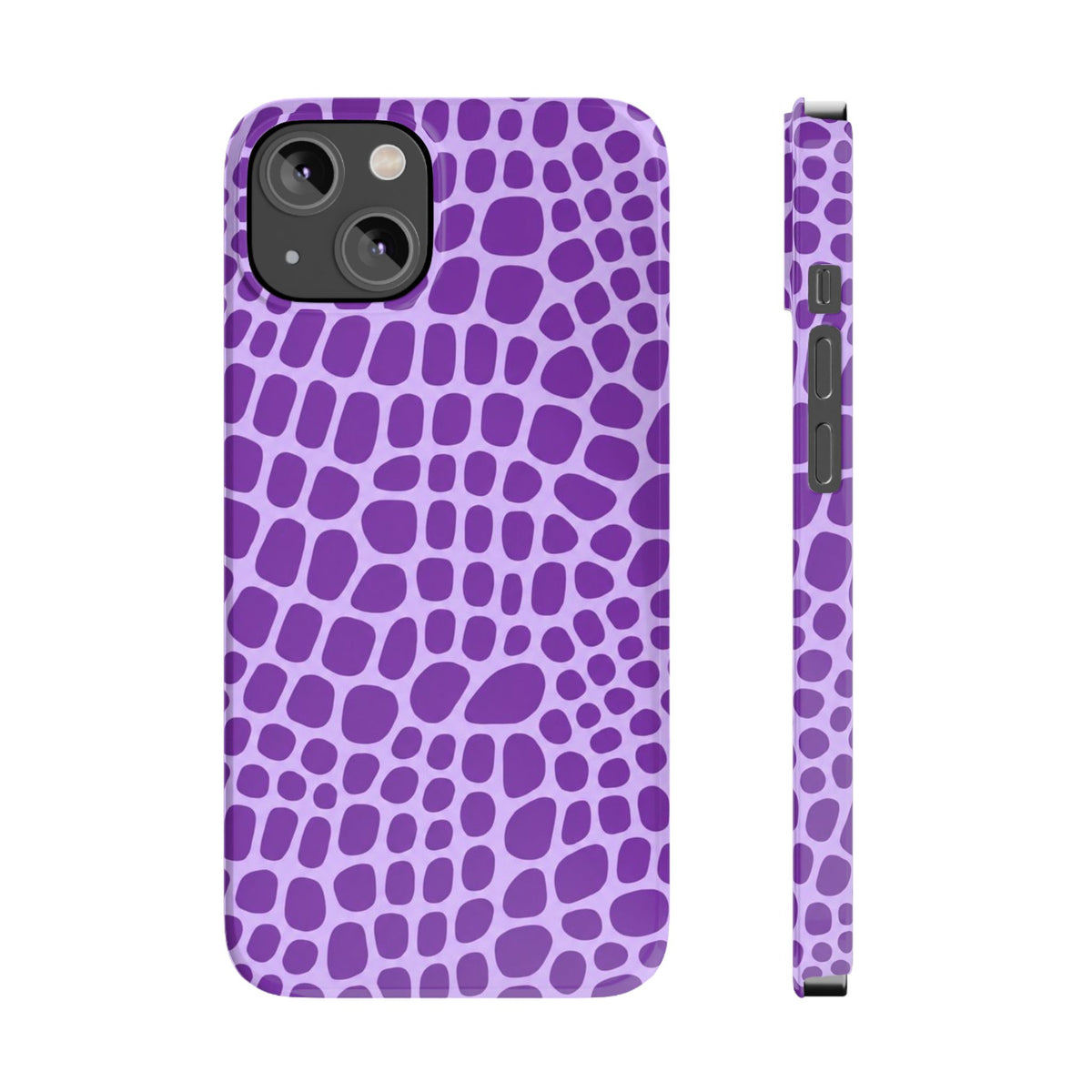 Purple Gator - Slim iphone Case