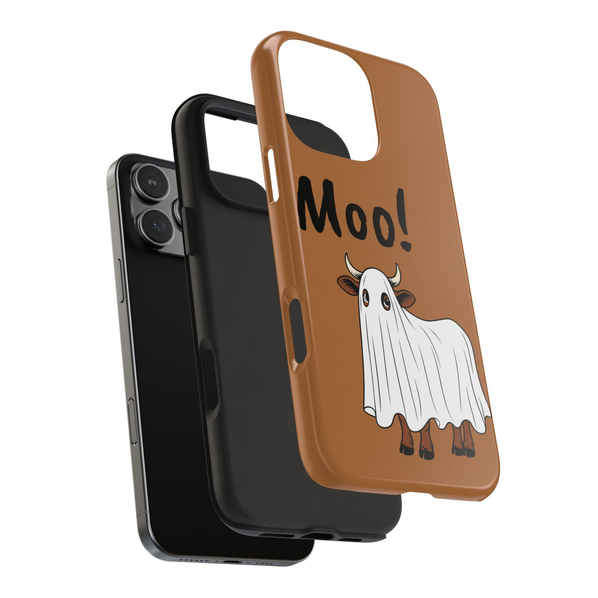 Ghost Cow– Tough Phone Case