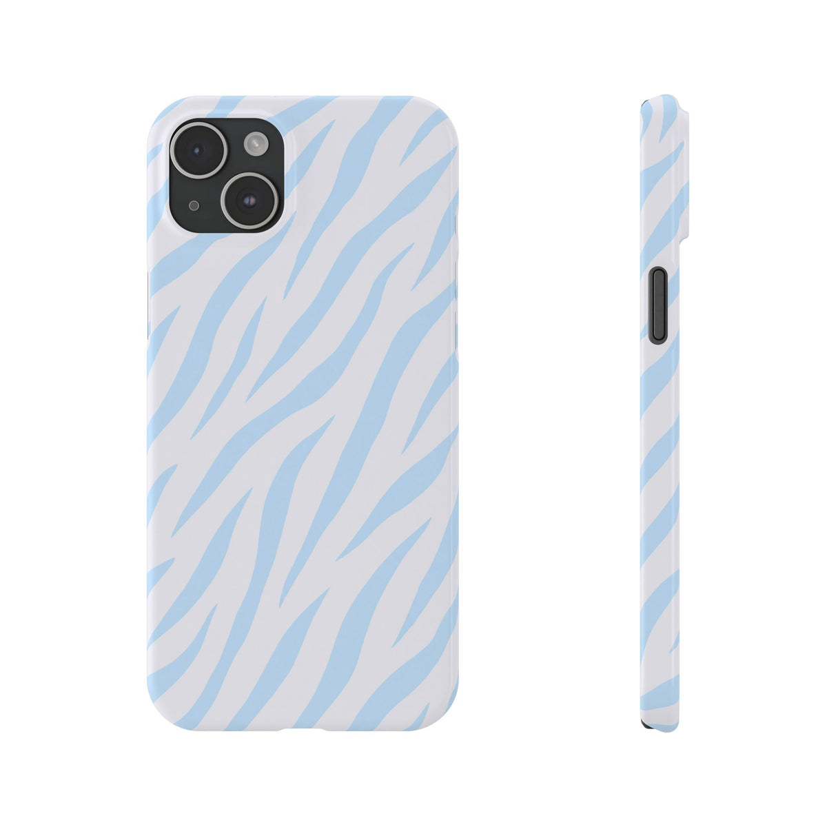 Blue Zebra - Slim iphone Case