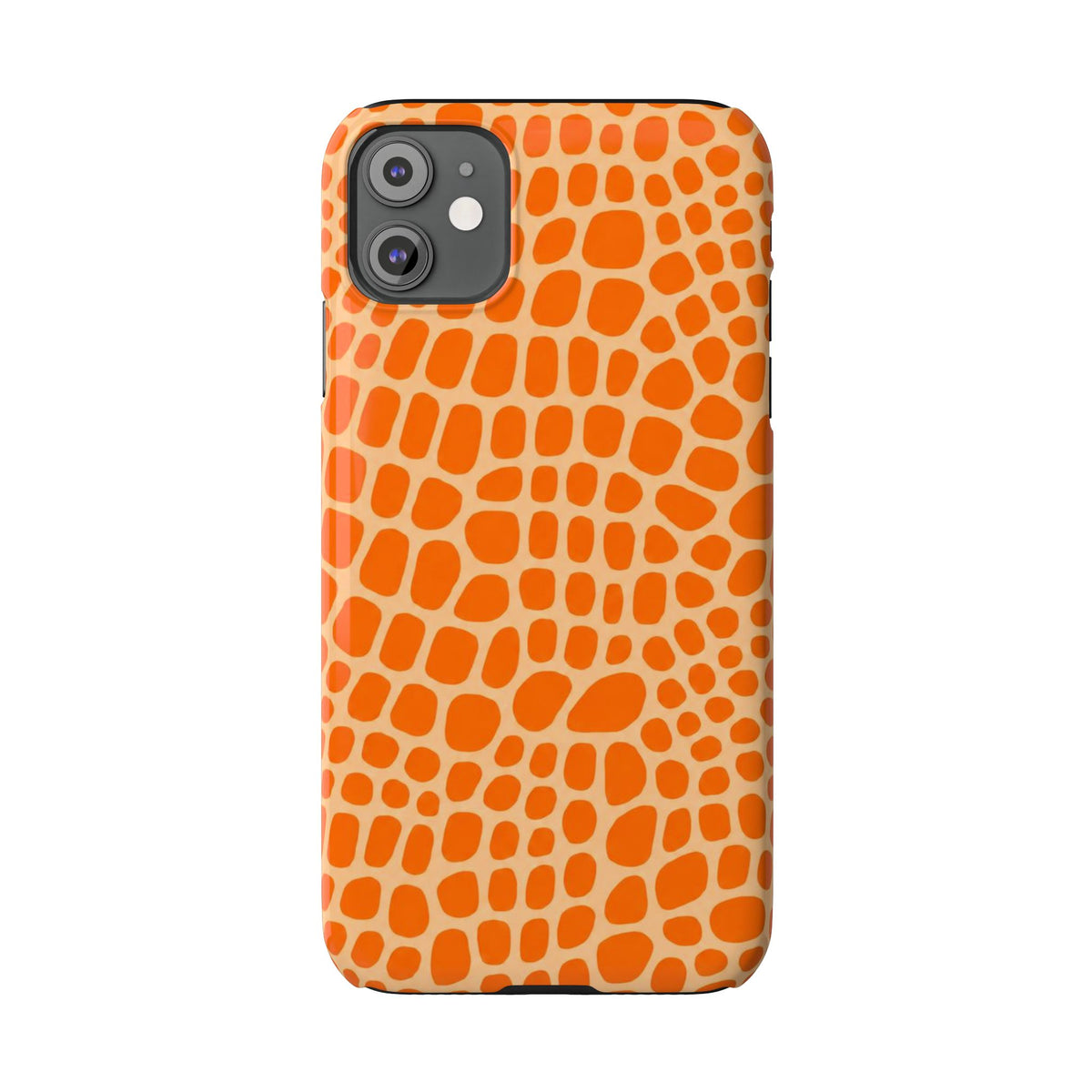 Orange Gator— Slim iphone Case