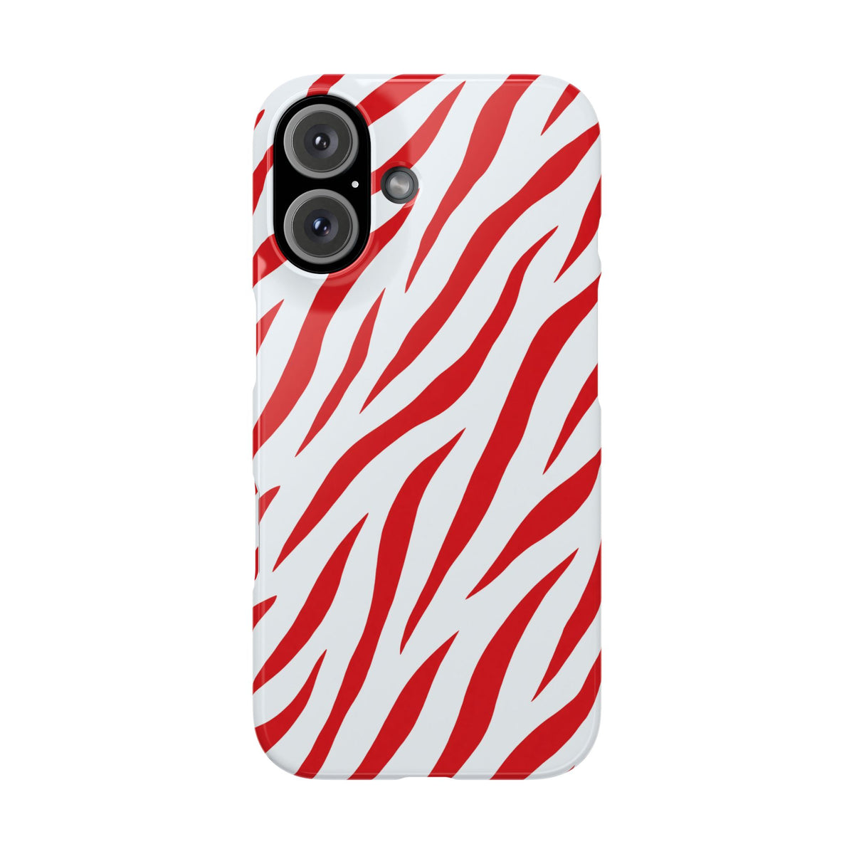 Red Zebra — Slim iphone Case