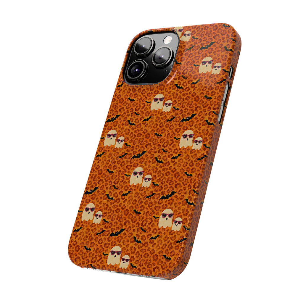 Leopard Ghost Pattern— Slim iphone Case