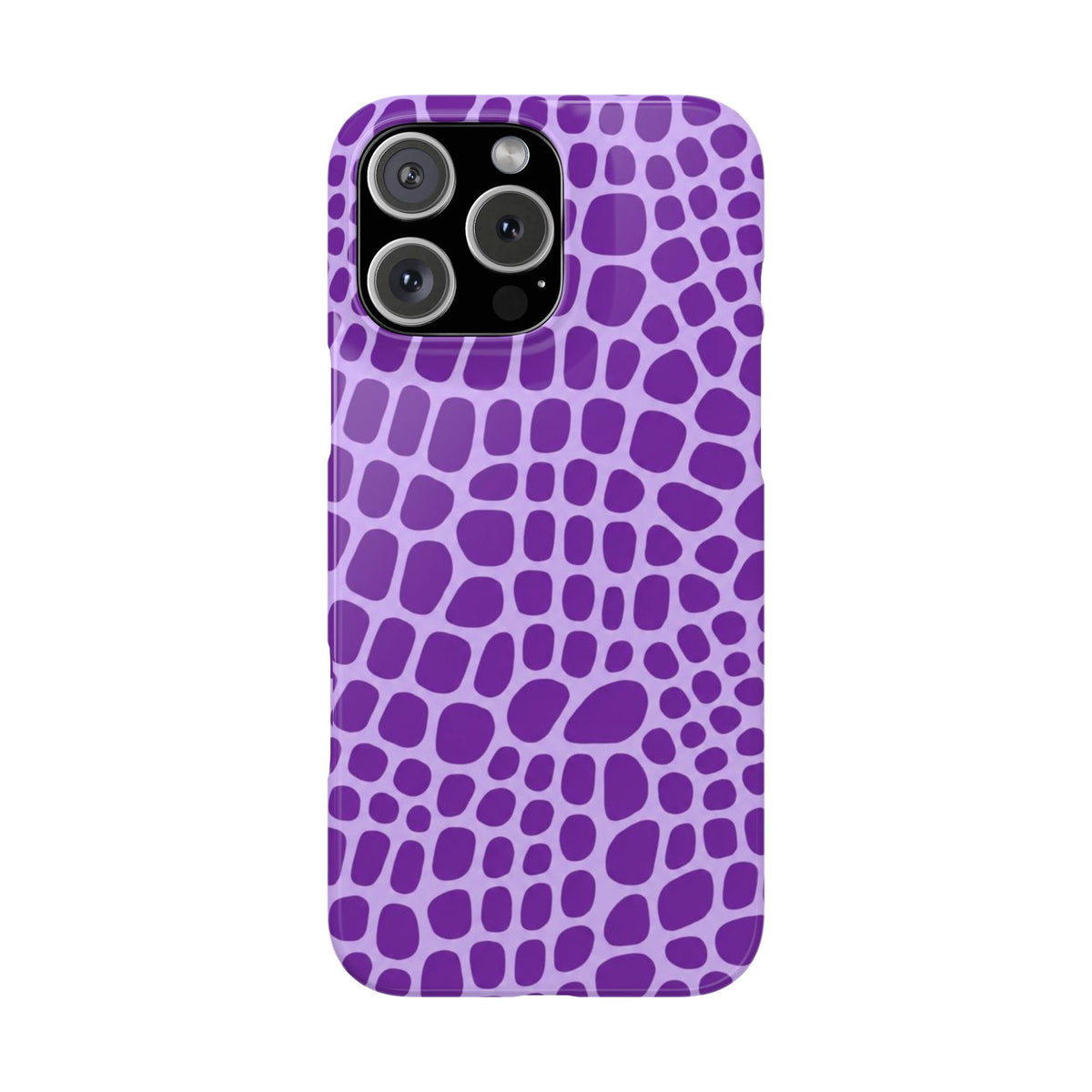 Purple Gator - Slim iphone Case