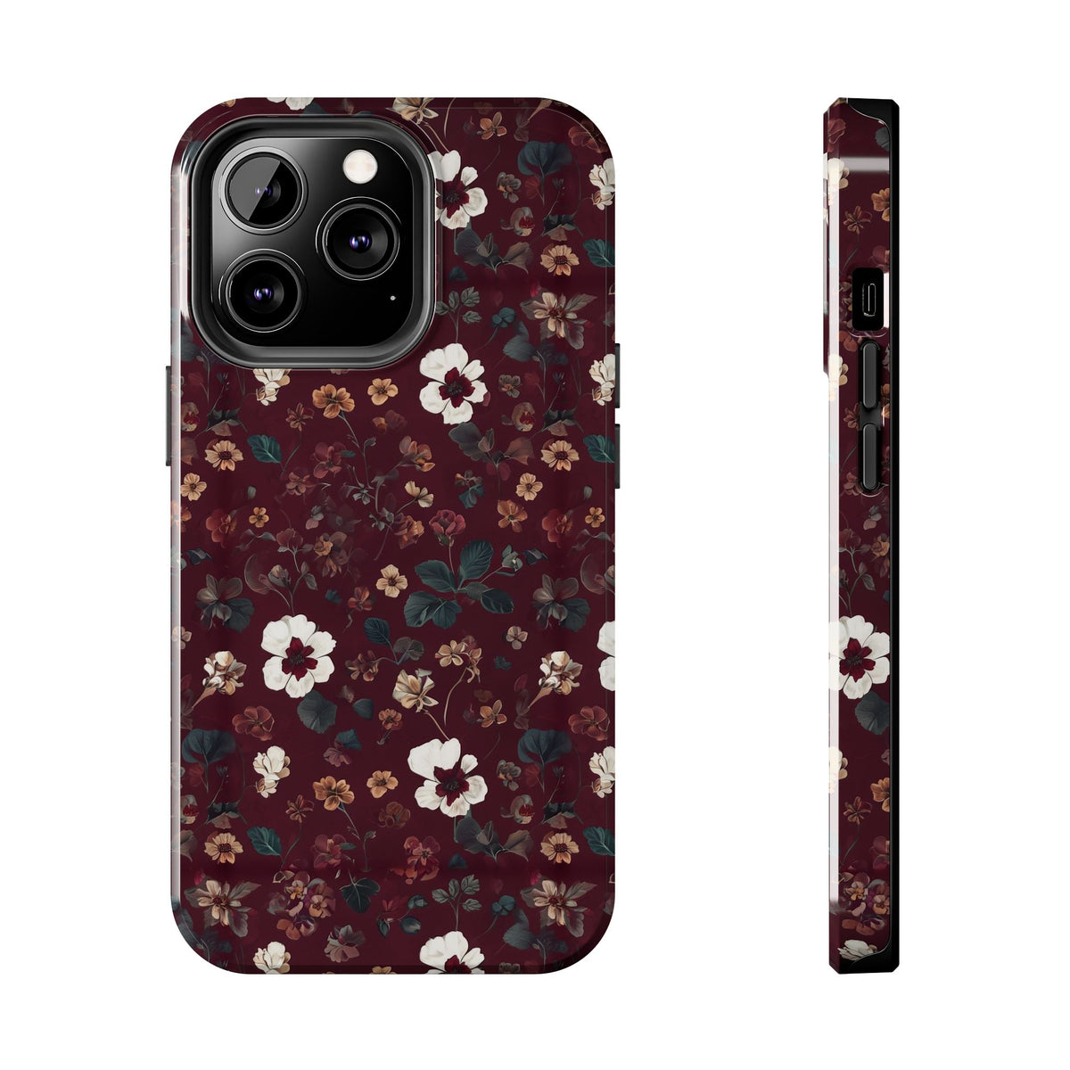 Vintage Floral — Tough Phone Case