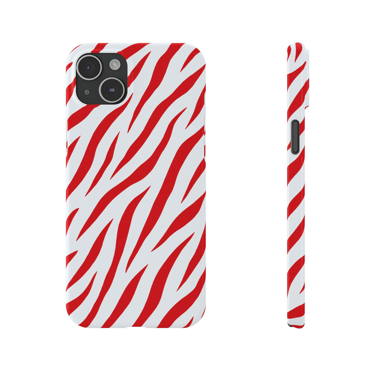Red Zebra — Slim iphone Case