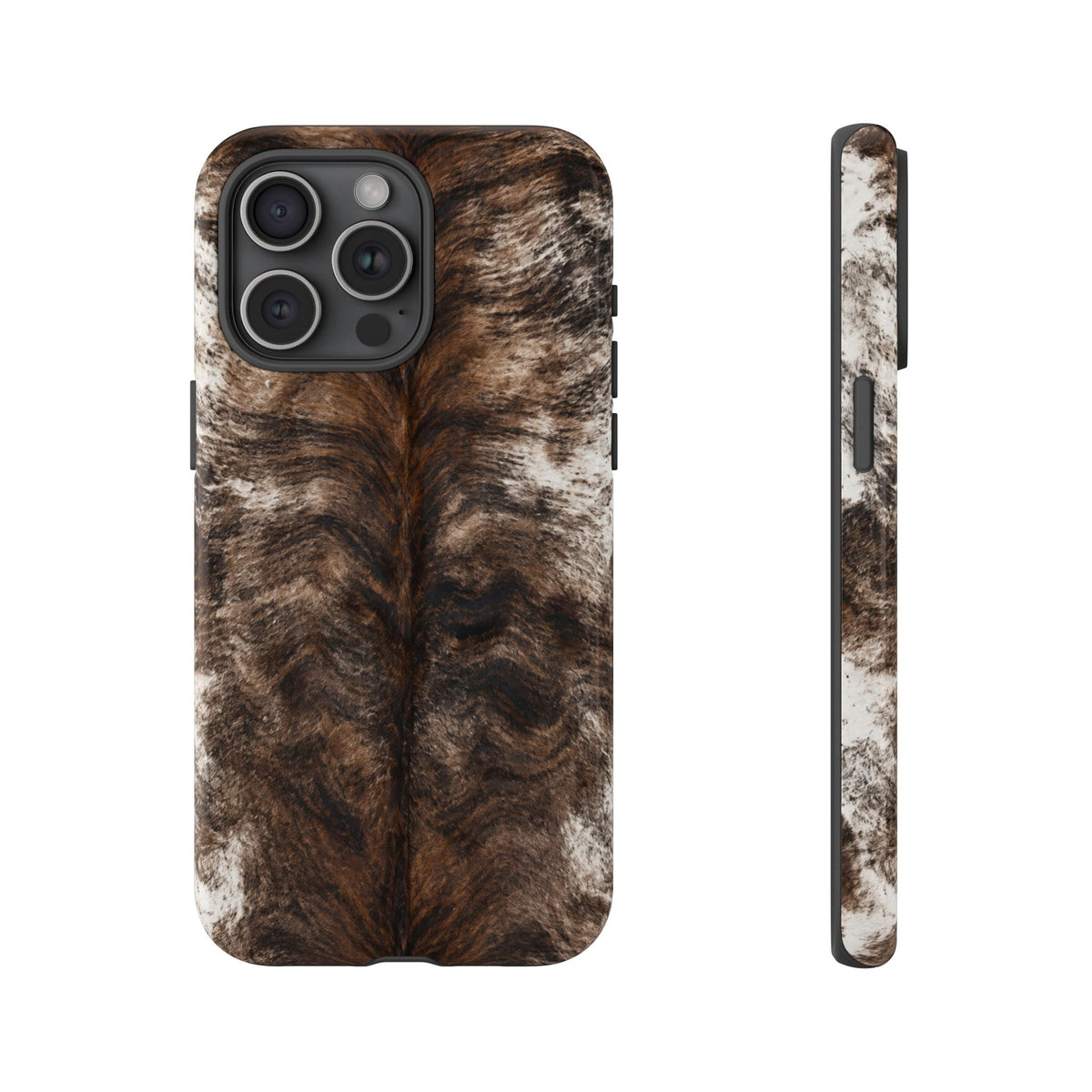 The Brindle Cow  —  Cow Print Tough iphone Case