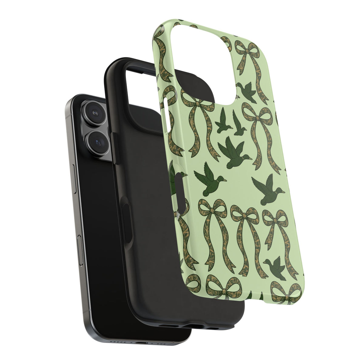 Duck "Cam-bow" - Tough Phone Case (Green)