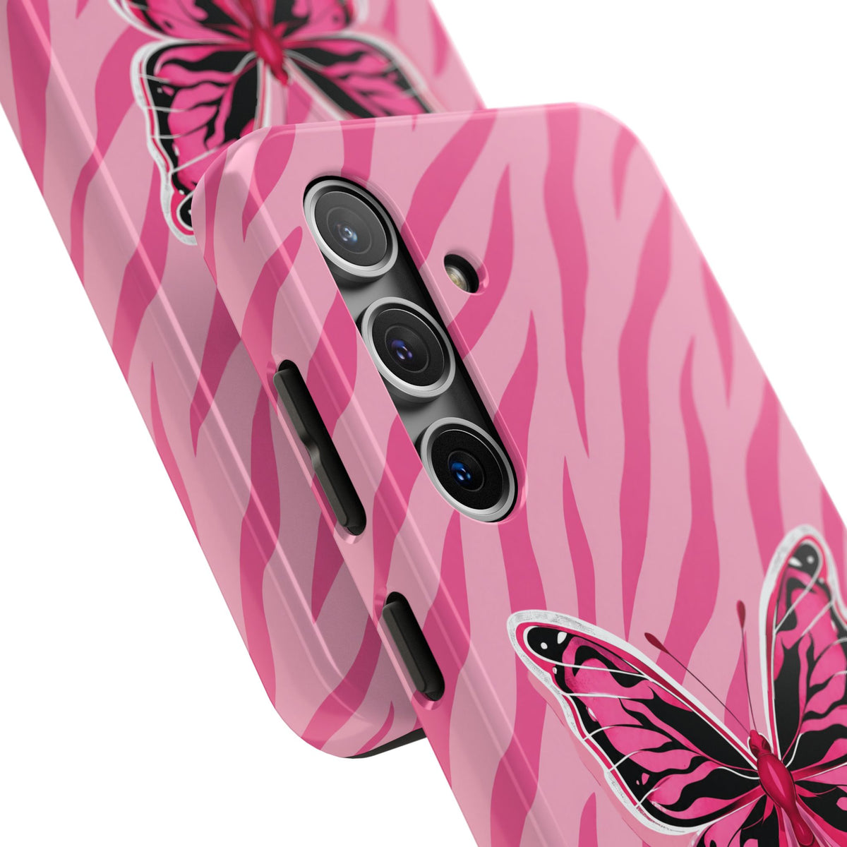 Pink Butterfly - Tough Phone Case