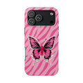 Pink Butterfly - Tough Phone Case