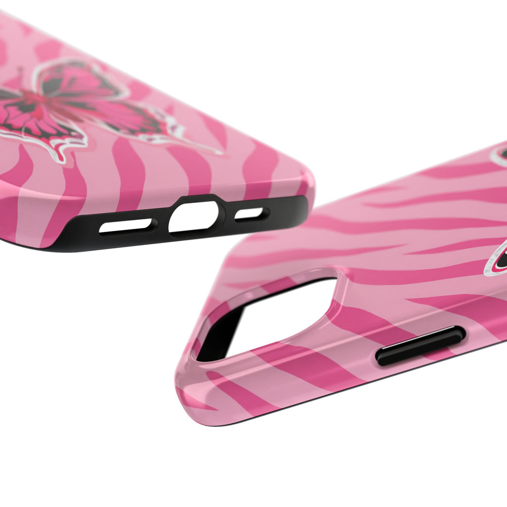 Pink Butterfly - Tough Phone Case