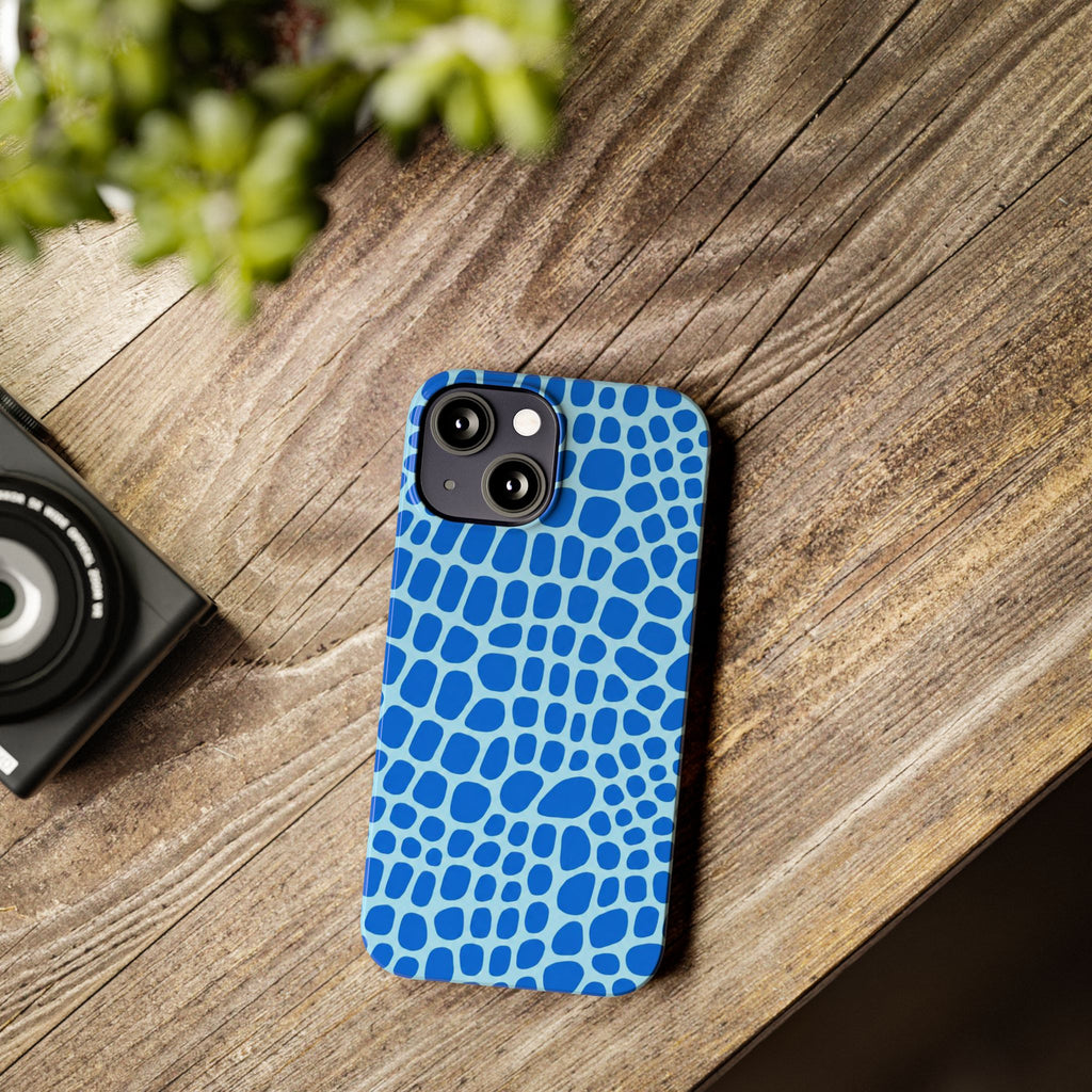Blue Gator — Slim iphone Case