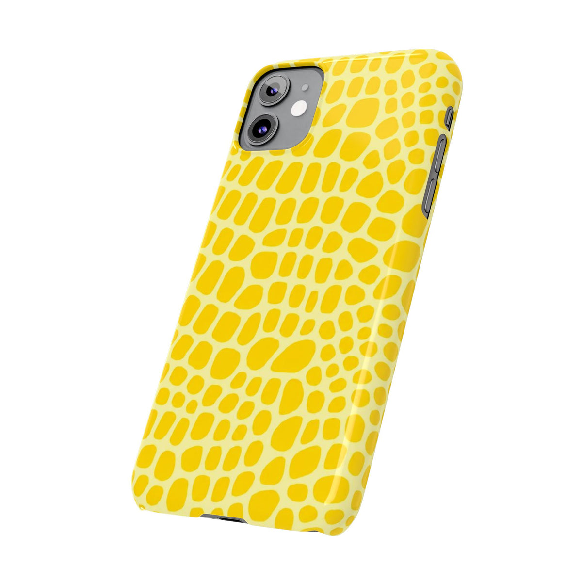 Yellow Gator — Slim iphone Case