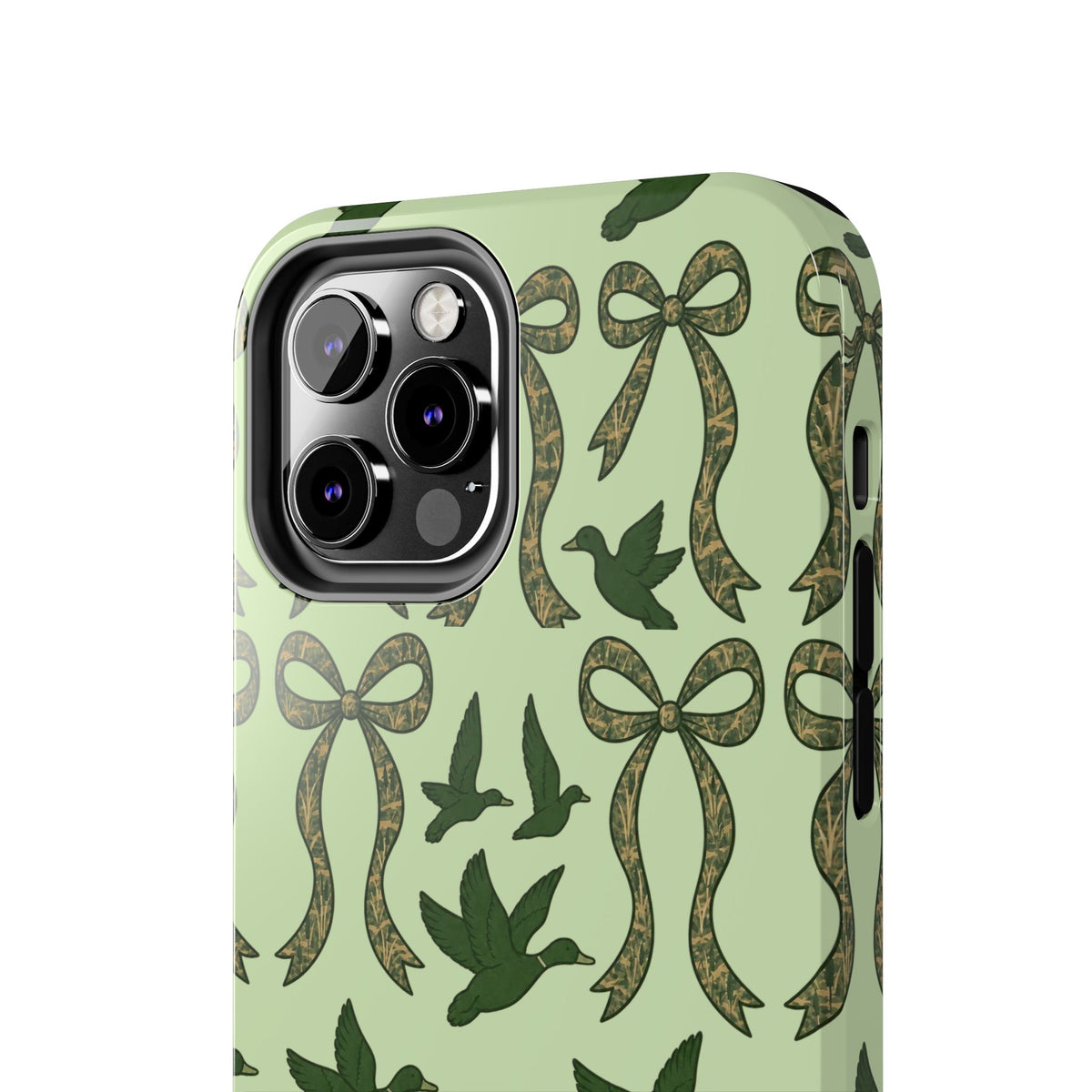 Duck "Cam-bow" - Tough Phone Case (Green)