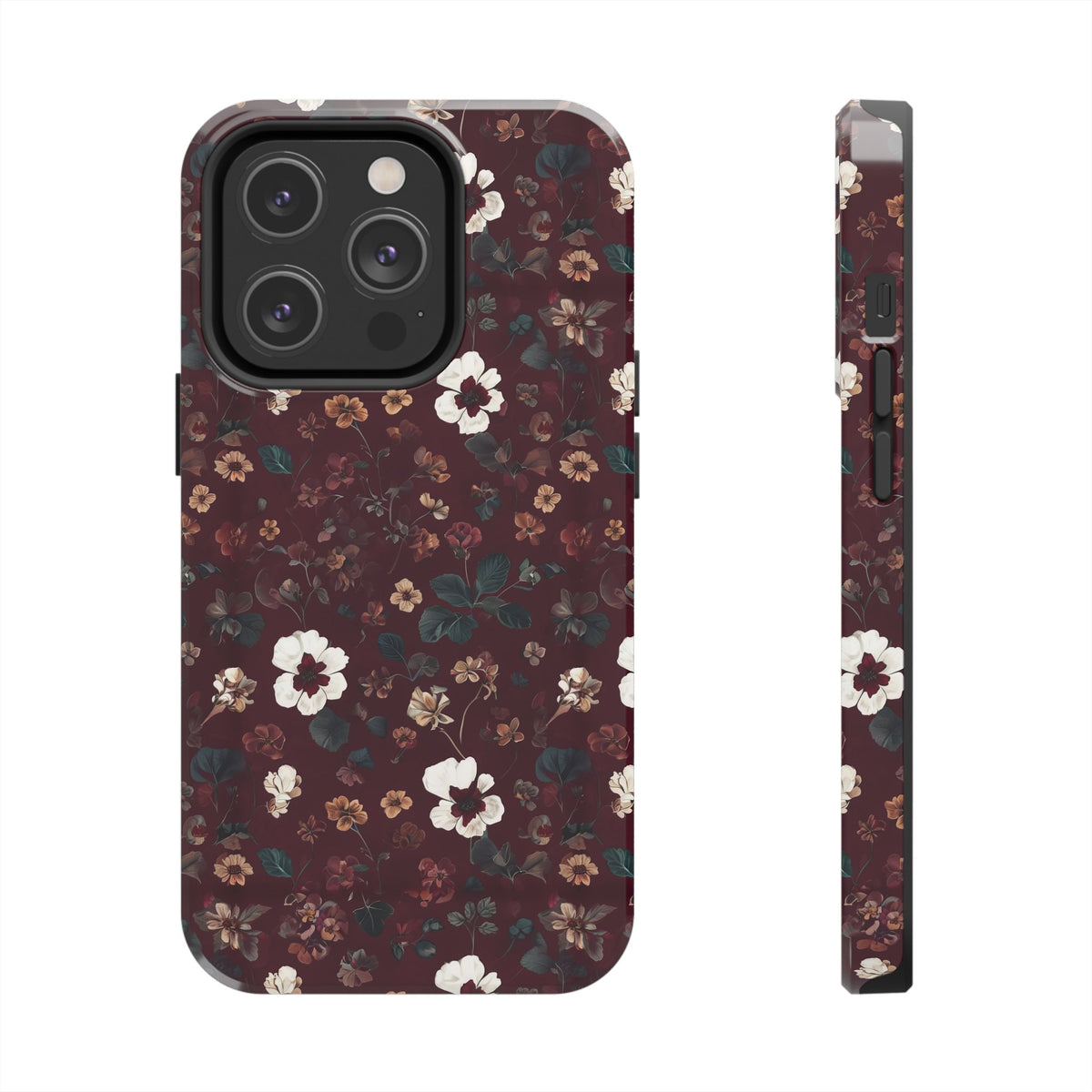 Vintage Floral — Tough Phone Case