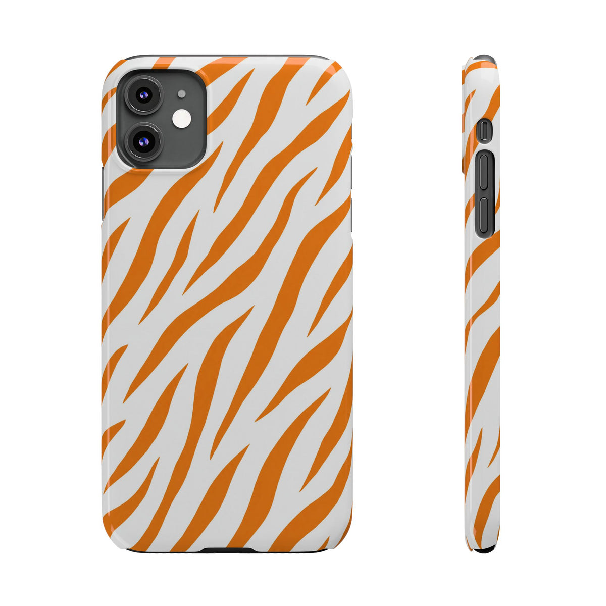 Orange Zebra— Slim iphone Case
