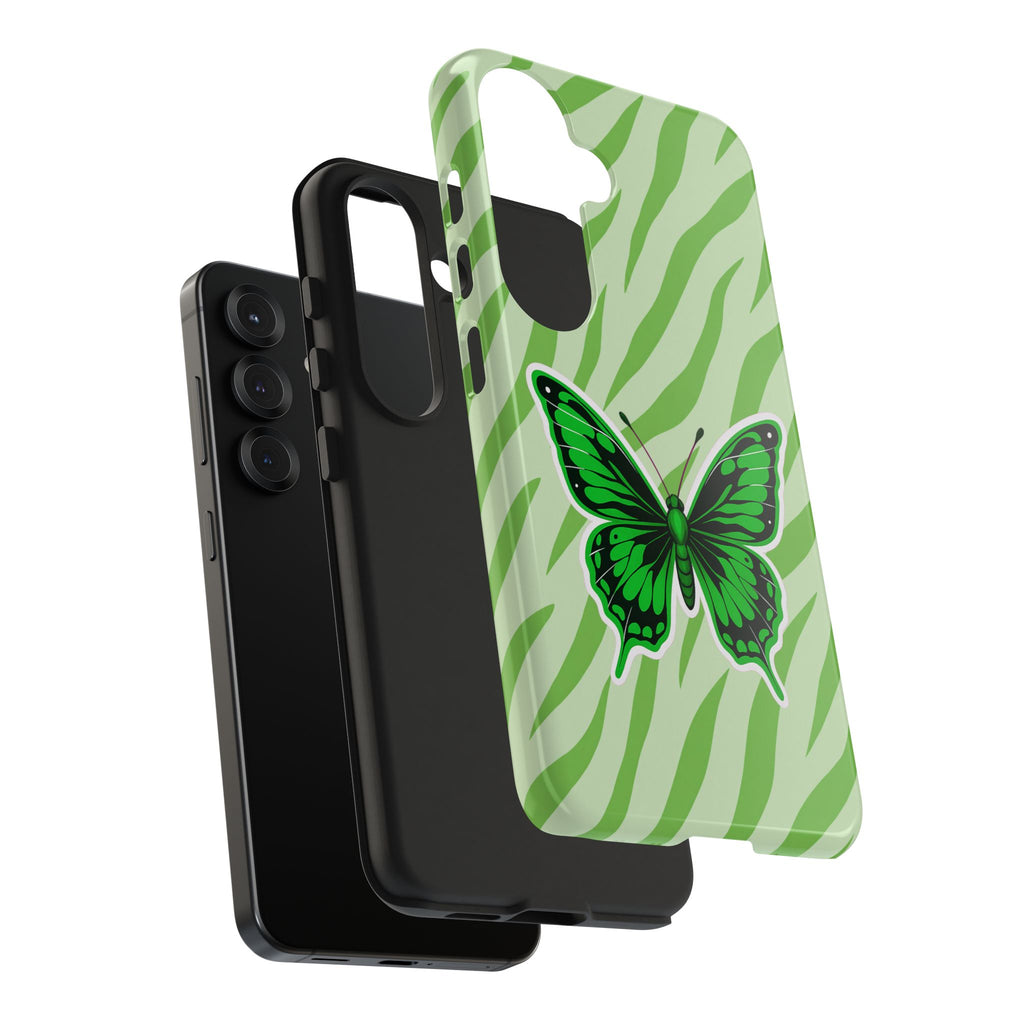Green Butterfly - Tough Phone Case