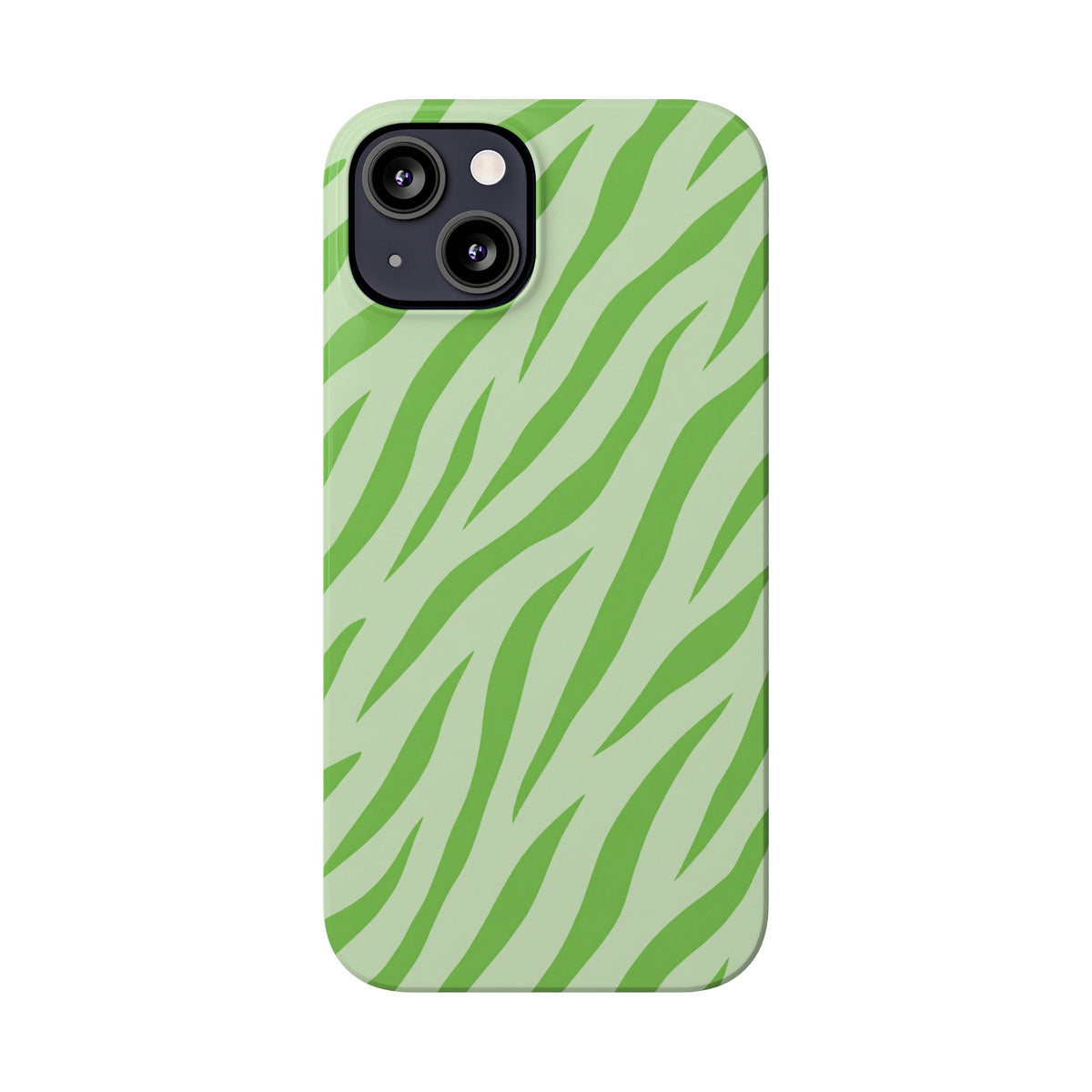 Green Zebra — Slim iphone Case
