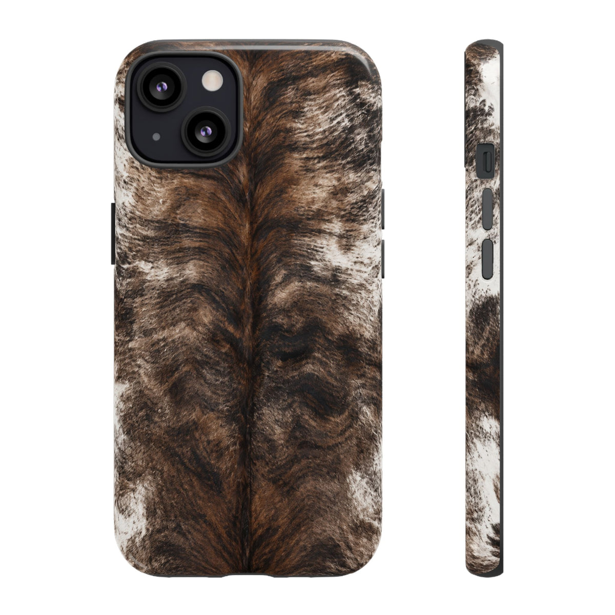The Brindle Cow  —  Cow Print Tough iphone Case
