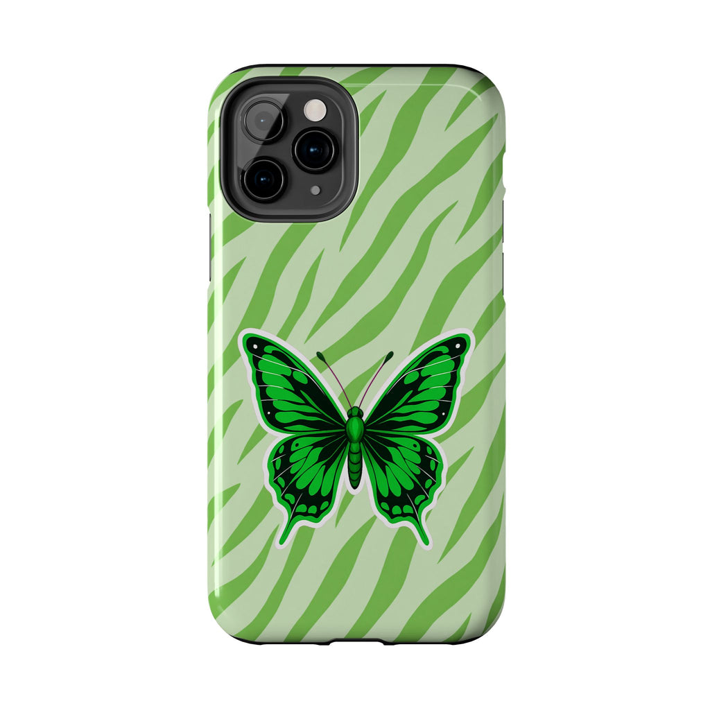 Green Butterfly - Tough Phone Case