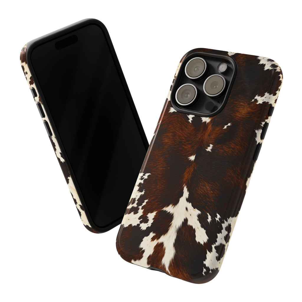 The Brown Hereford - Cow Print Tough iphone Case