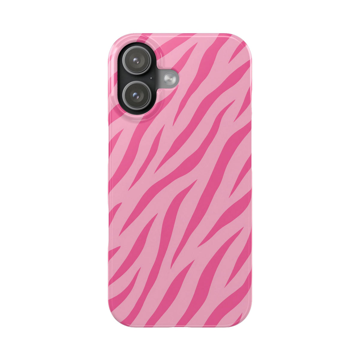 Pink Zebra— Slim iphone Case
